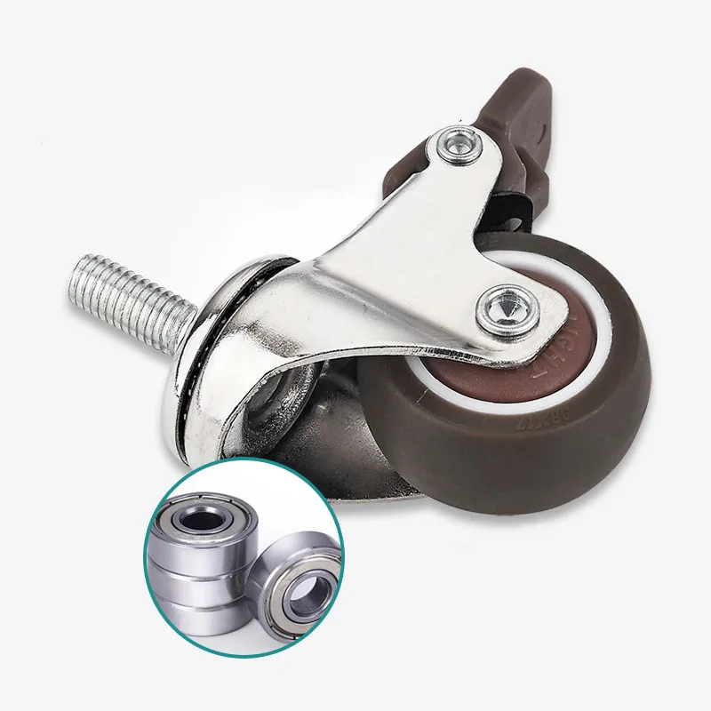 4pcs Furniture Casters Wheels  - đánh giá và giá Baby Nursery Trolley