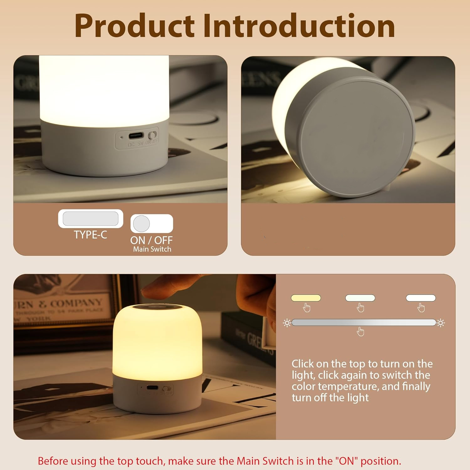 1pcPortable Baby Night Light,3 - đánh giá và giá Baby Nursery Table Lamp