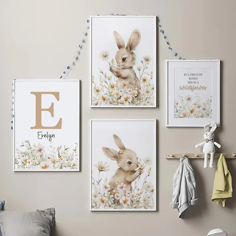 Autumn Rabbit Wild Flower Dais - đánh giá và giá Baby Nursery Mirror