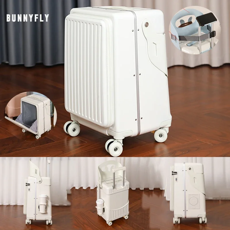 BunnyFly Kid Mom Suitcase with - đánh giá và giá Baby Nursery Trolley