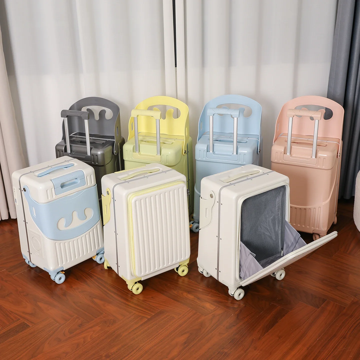BunnyFly Kid Mom Suitcase with - đánh giá và giá Baby Nursery Trolley