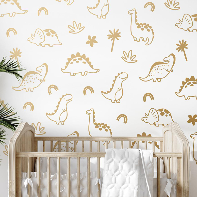Hình Học Khủng Long Cây Cầu Vồ - đánh giá và giá Baby Nursery Panelling