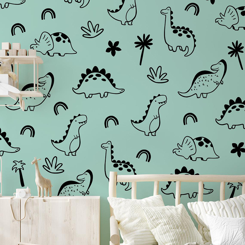 Hình Học Khủng Long Cây Cầu Vồ - đánh giá và giá Baby Nursery Panelling