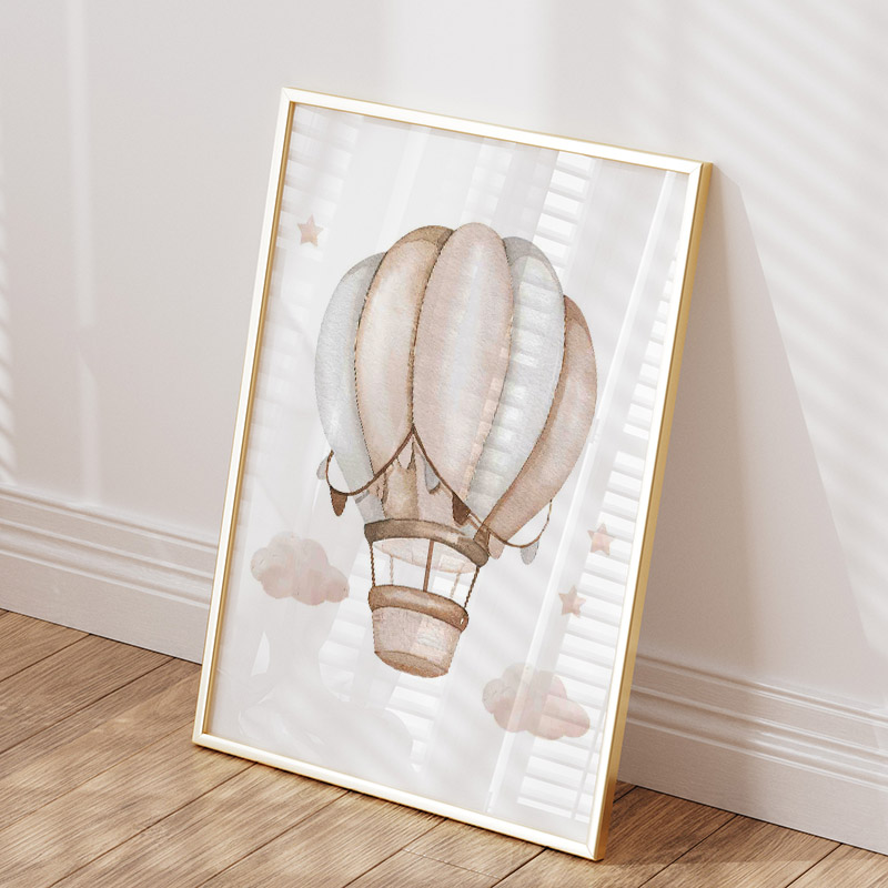 Cute Elephant Hot Balloon Moon - đánh giá và giá Baby Nursery Pictures