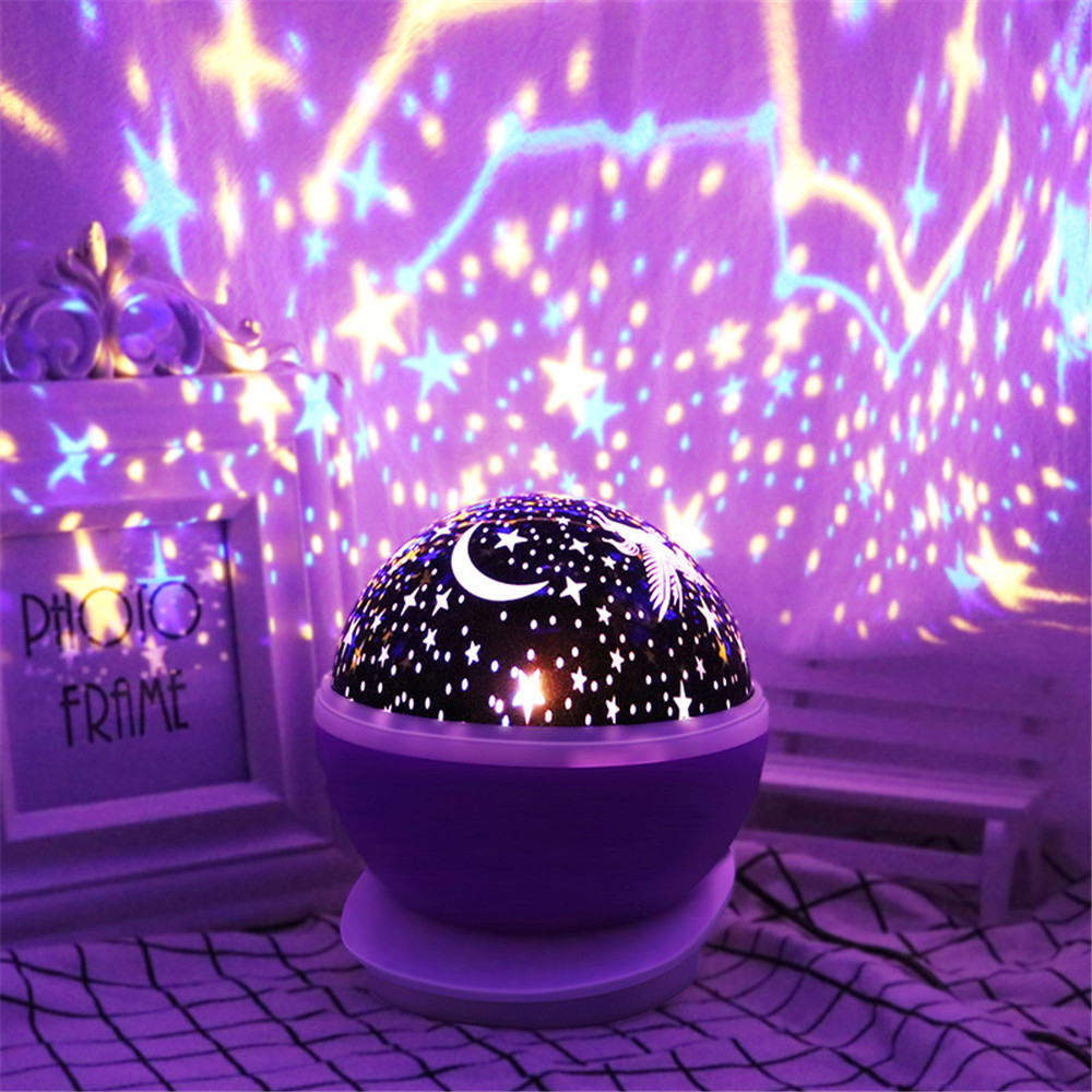 Night Lamp Projector Starry Sk - đánh giá và giá Baby Nursery Table Lamp