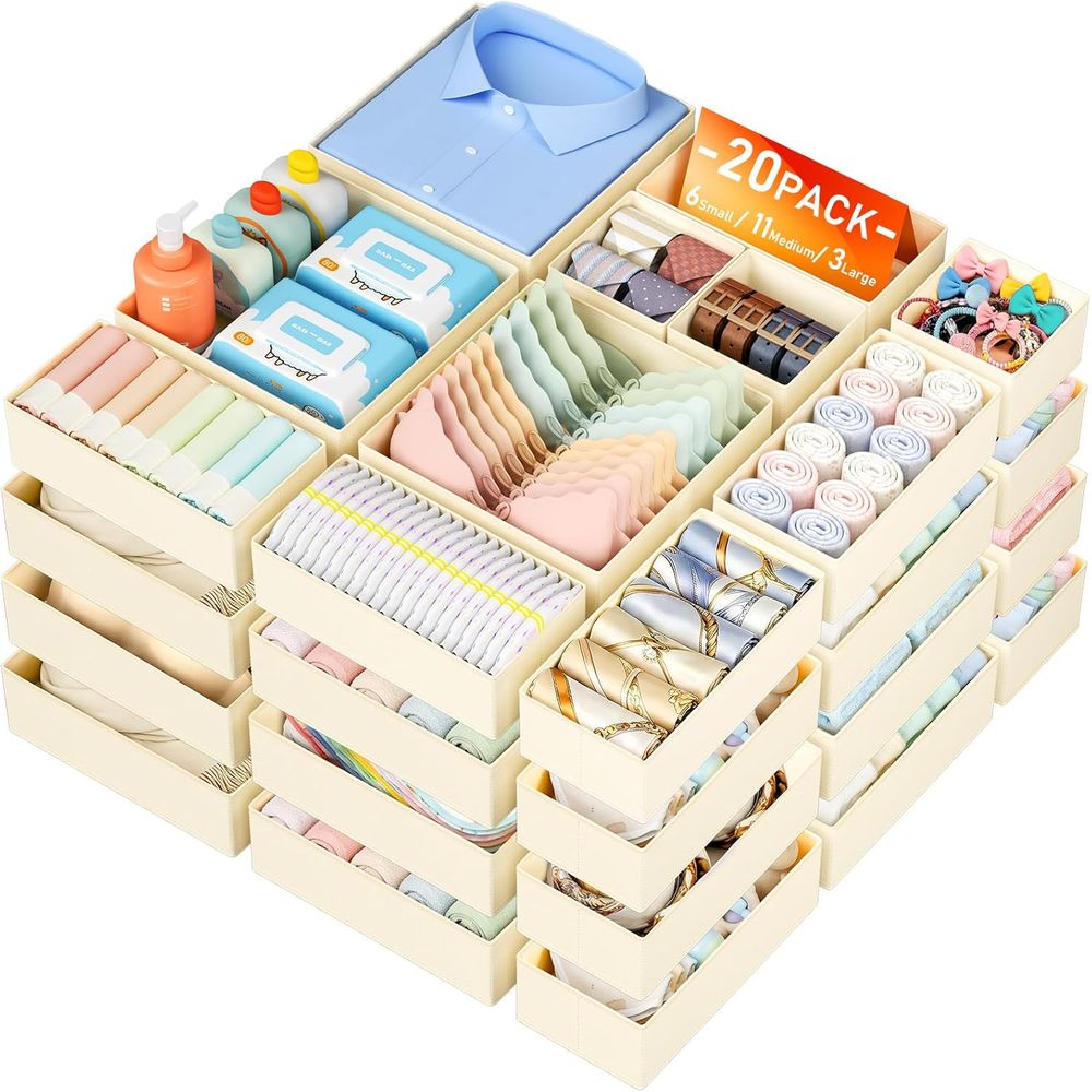 Organizer Clothes - 20 Pack Cl - đánh giá và giá Baby Nursery Drawers