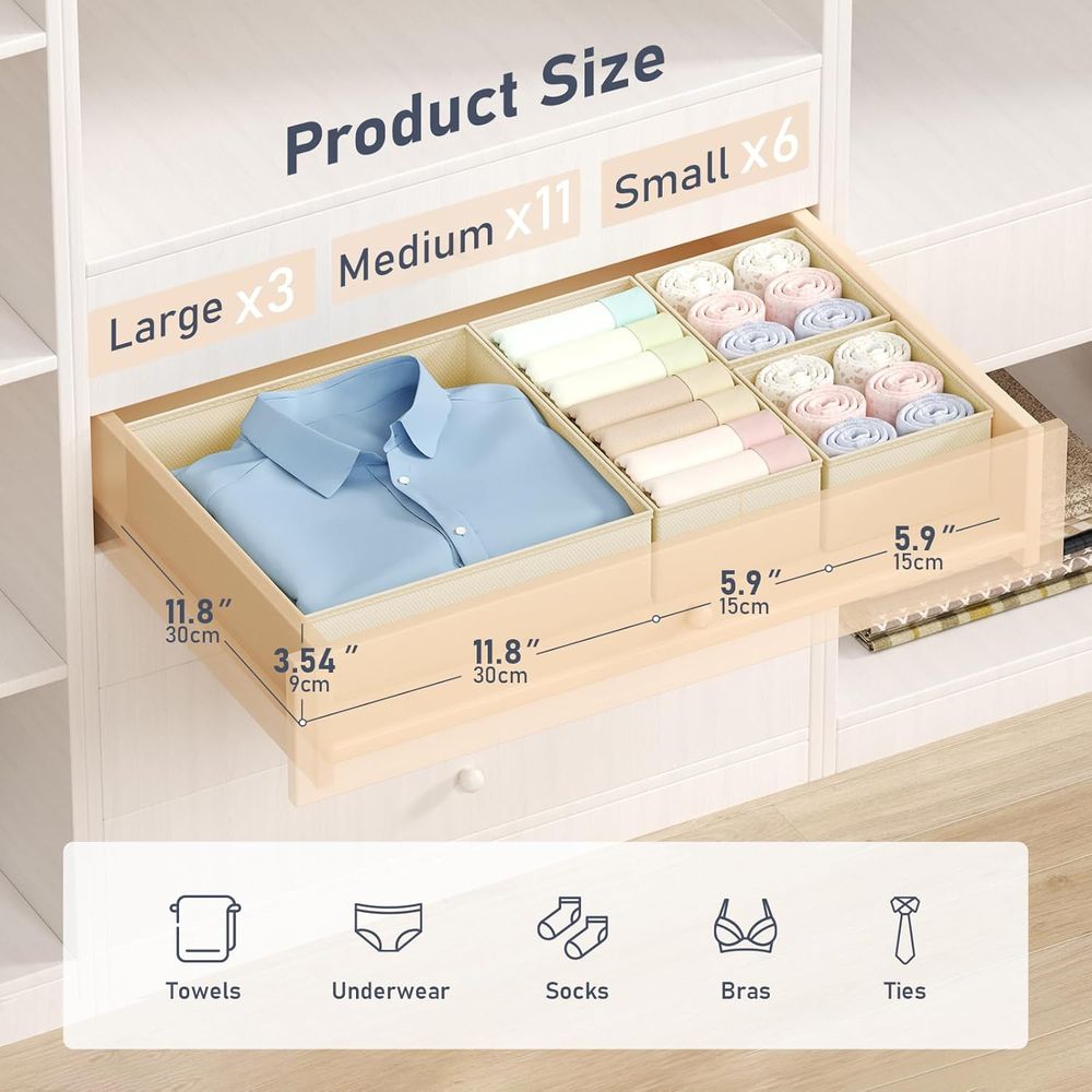 Organizer Clothes - 20 Pack Cl - đánh giá và giá Baby Nursery Drawers