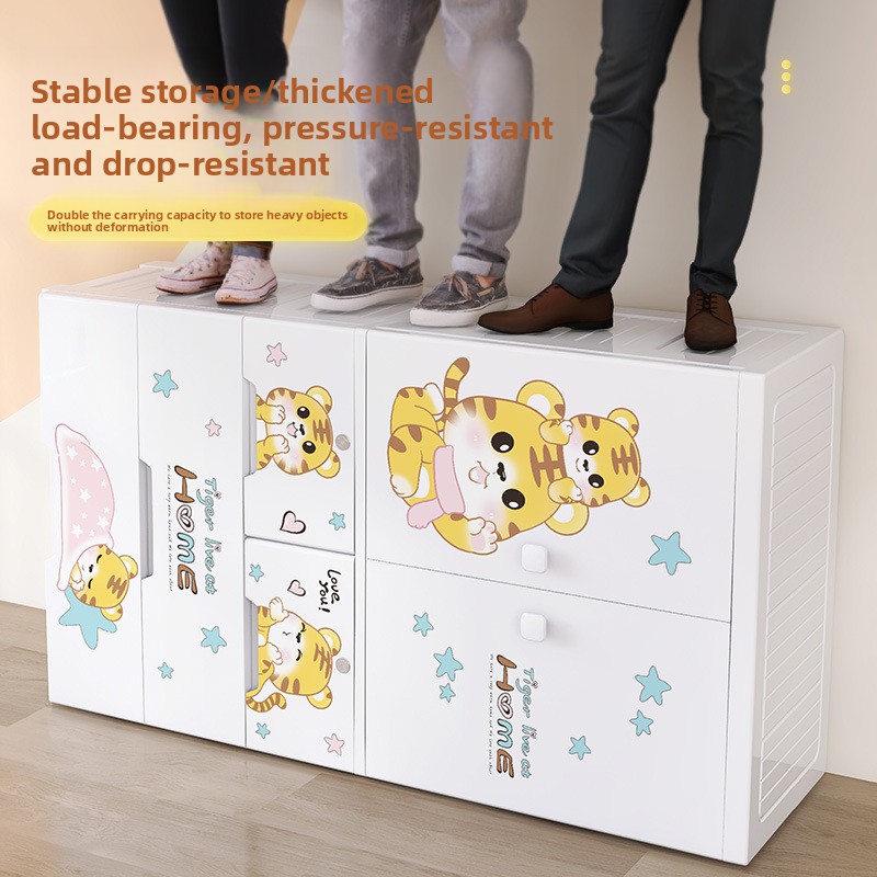 Thickened 5-Drawer Plastic Sto - đánh giá và giá Baby Nursery Drawers