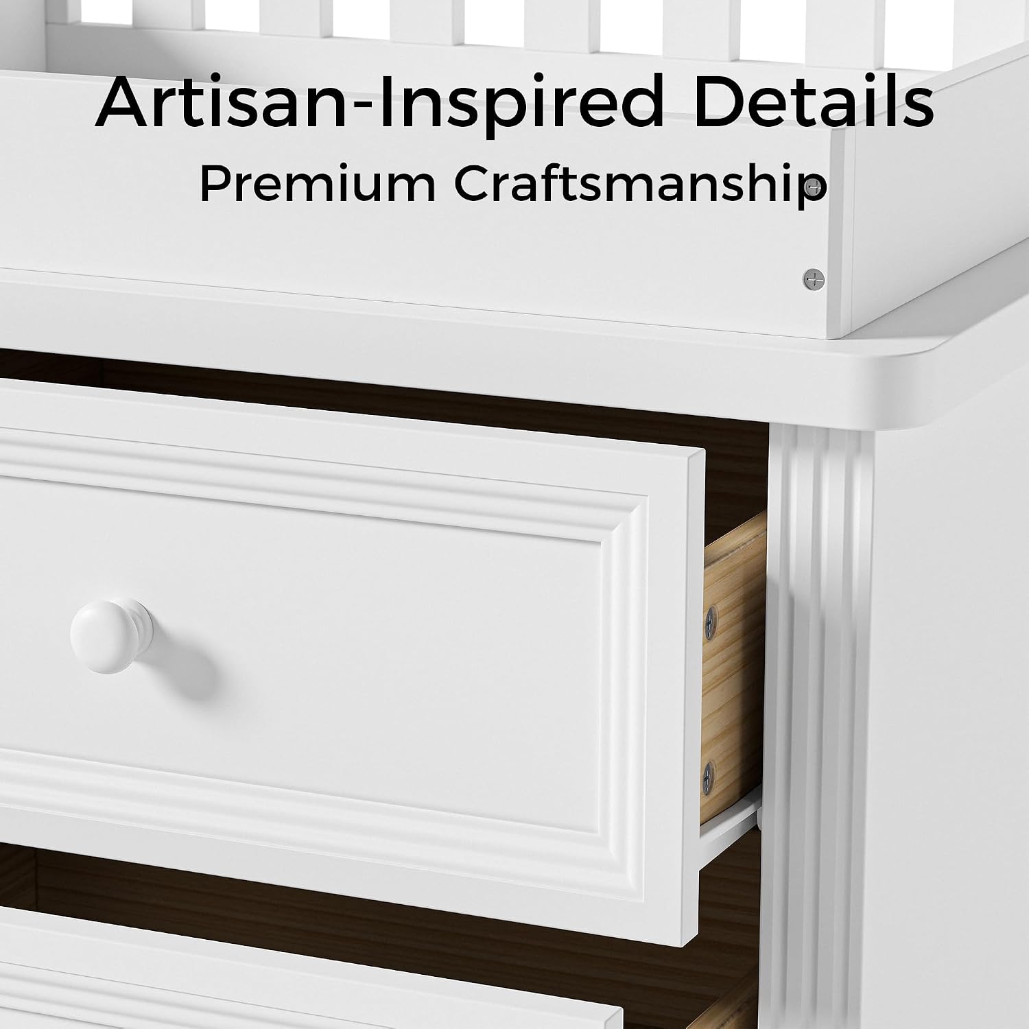 Baby Changing Table Dresser, 1 - đánh giá và giá Baby Nursery Drawers
