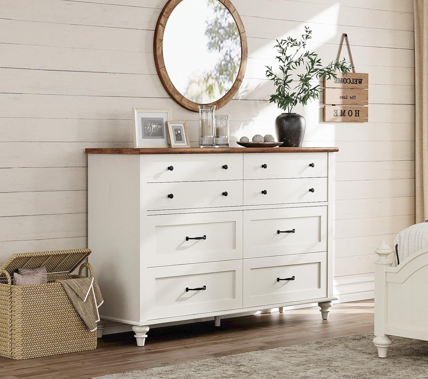 Modern  Kids Dresser with 7 Dr - đánh giá và giá Baby Nursery Drawers