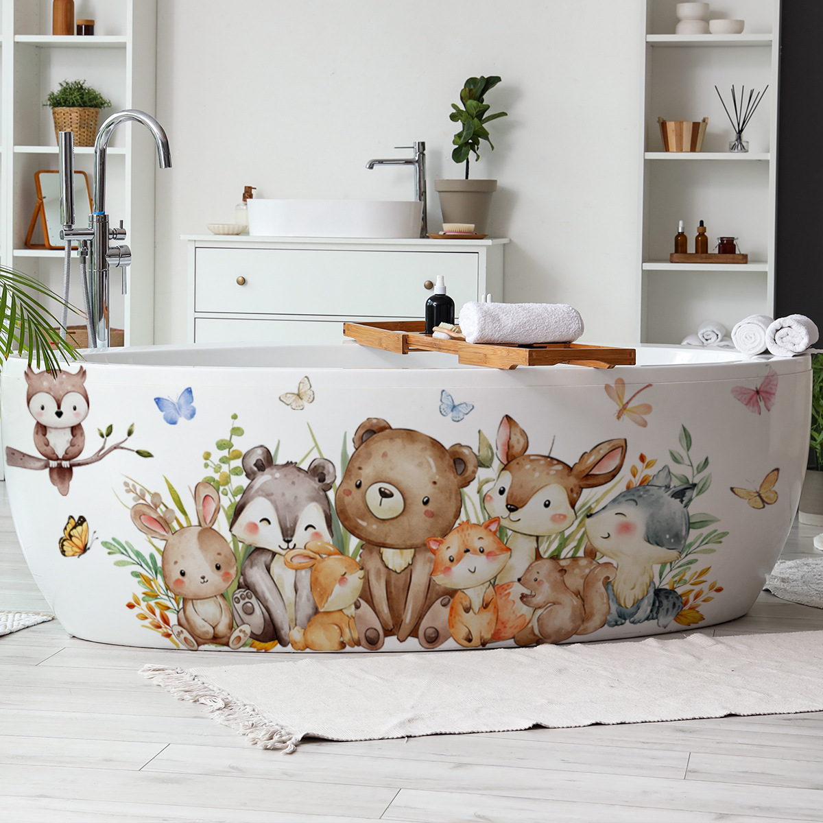 Cartoon Jungle Animals Wall St - đánh giá và giá Baby Nursery Jungle Wallpaper