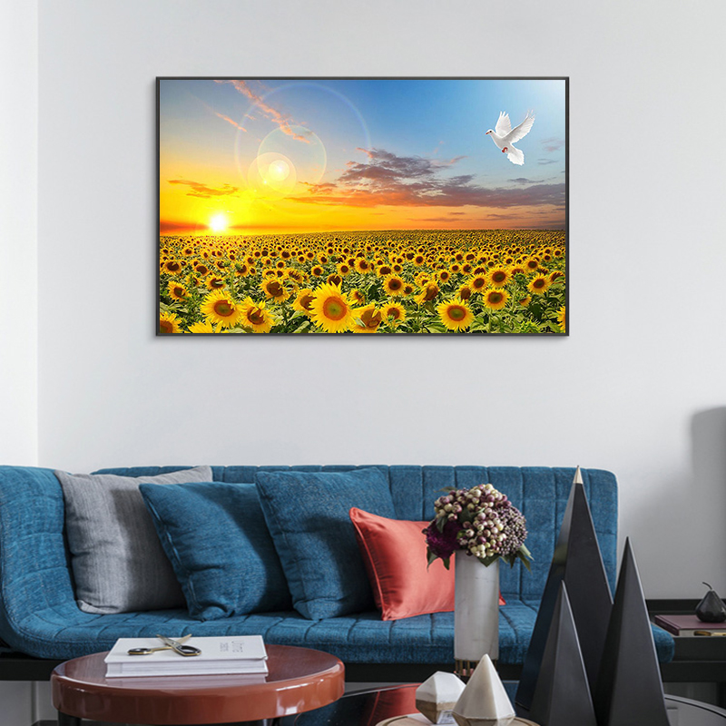 Sunflower Posters Hd Print Bed - đánh giá và giá Baby Nursery Mirror