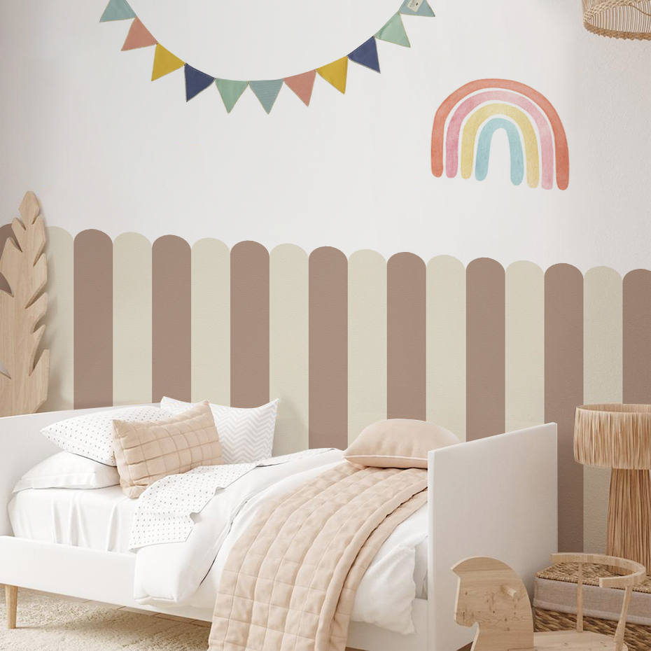 Multicolor Vertical Striped Ar - đánh giá và giá Baby Nursery Pictures