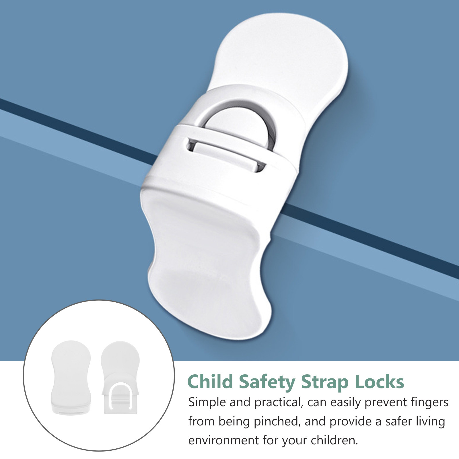 6Pcs Baby Safety Locks Cabinet - đánh giá và giá Baby Nursery Drawers