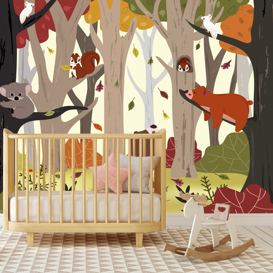 25+ Custom Peel and Stick Wall - đánh giá và giá Baby Nursery Jungle Wallpaper